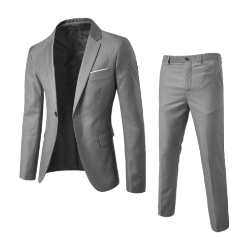 Abito Uomo Sartoriale Moderno Vestibilità Classica