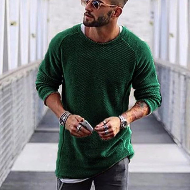 Maglione Uomo Leggero Estivo Maniche Lunghe - Vesarelli