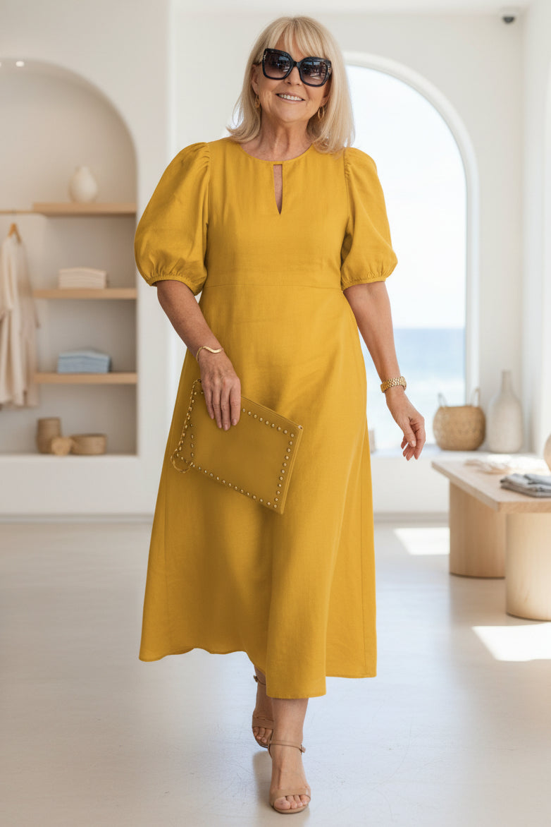 Abito Maxi Donna Elegante Sera Formale