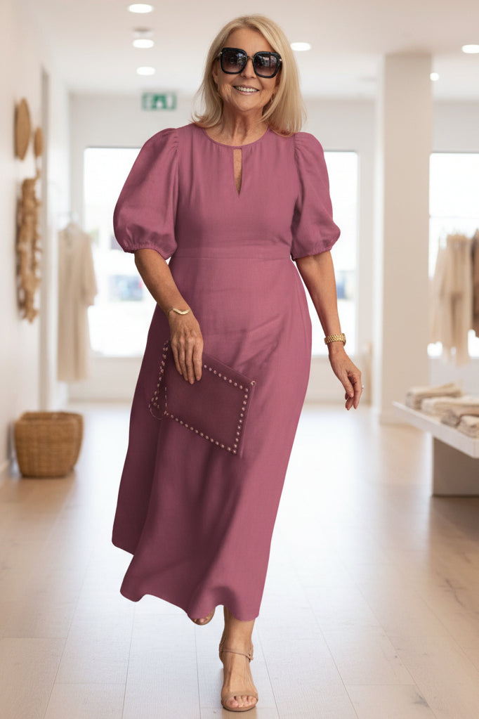 Abito Maxi Donna Elegante Sera Formale