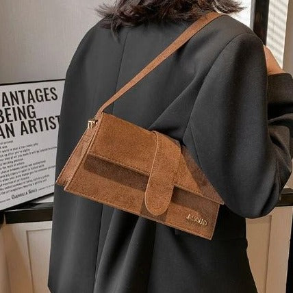 Elegante borsa a tracolla monospalla da donna, design chic 1