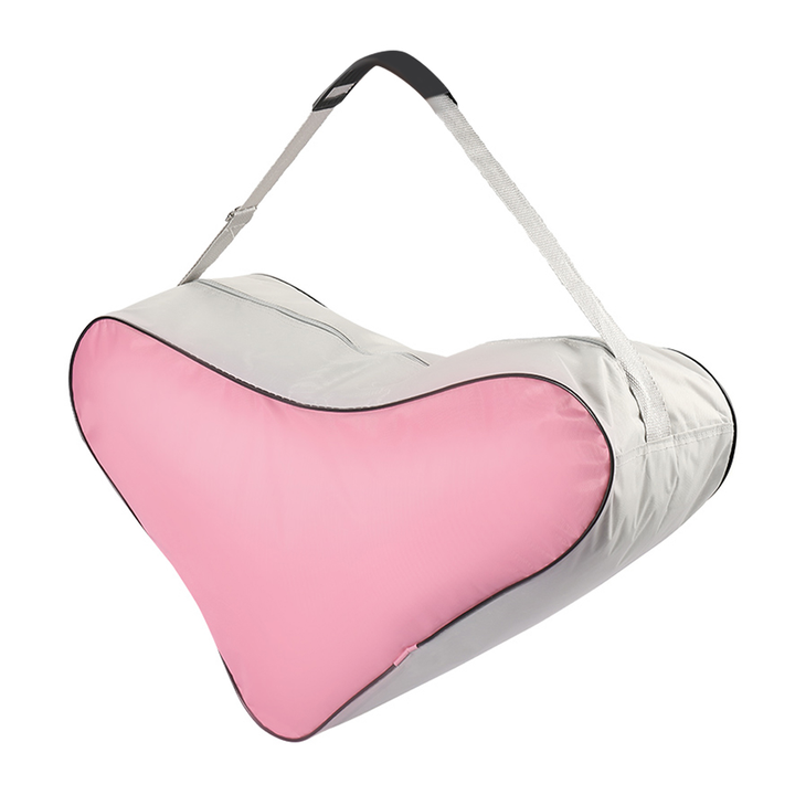 Elegante borsa per pattini a rotelle – Borsa traspirante per pattini in linea e da ghiaccio con tracolla regolabile 4