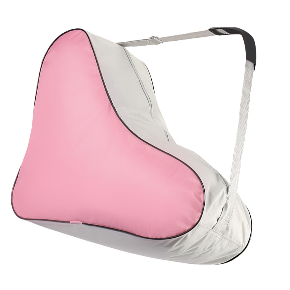 Elegante borsa per pattini a rotelle – Borsa traspirante per pattini in linea e da ghiaccio con tracolla regolabile 5