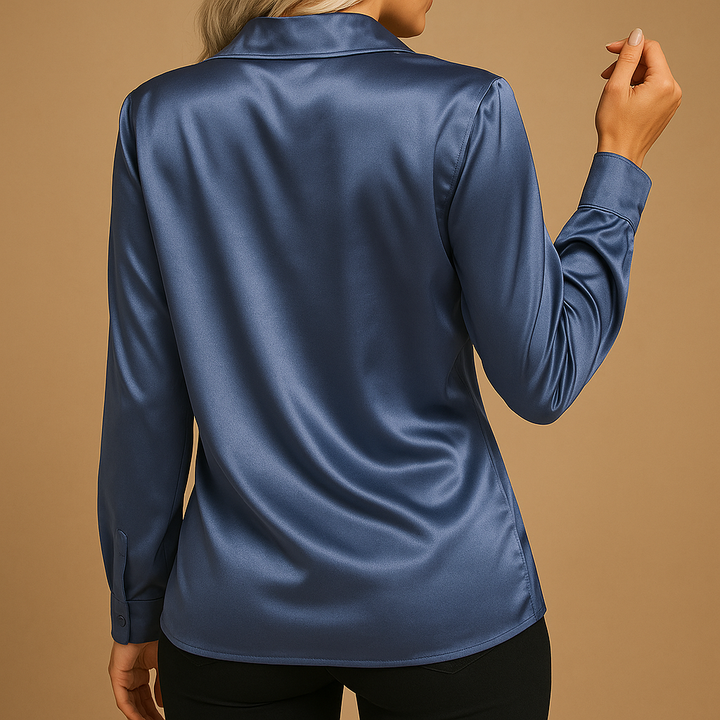 Elegante camicetta dal design senza tempo per donna | Annelies 1