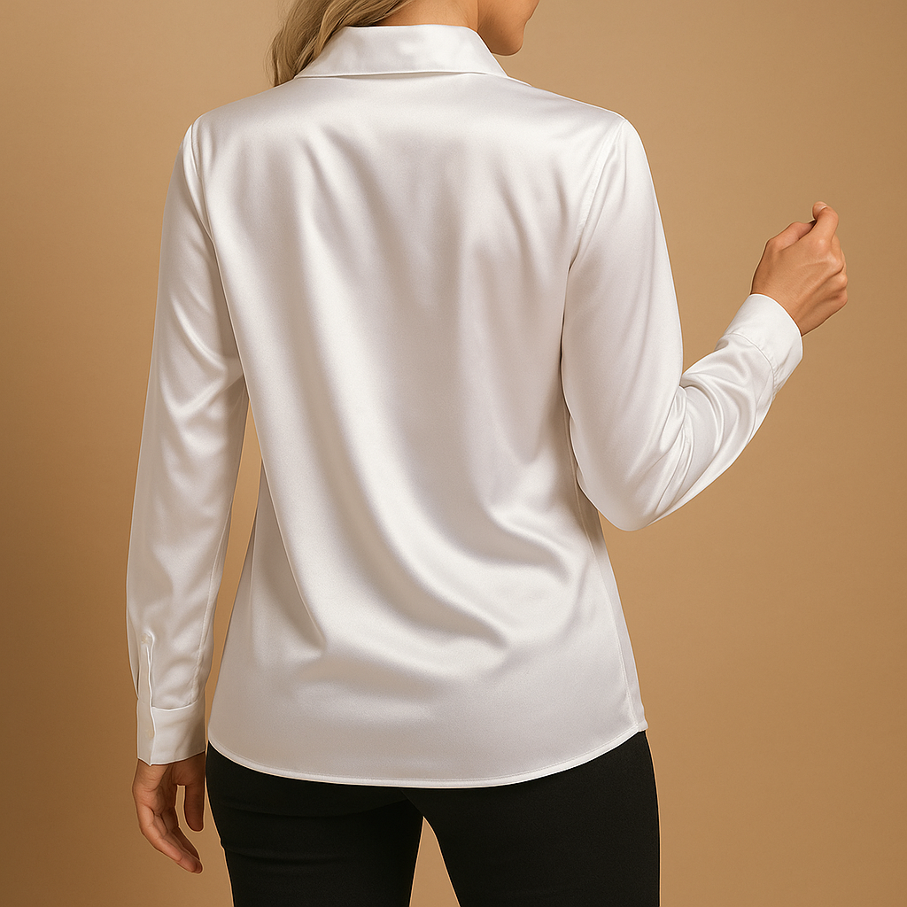 Elegante camicetta dal design senza tempo per donna | Annelies 6