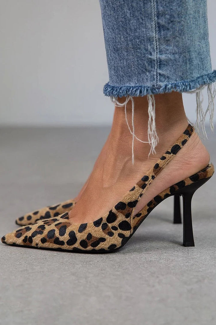 Tacchi Donna Punta Affusolata Tacco Sottile Slim - Vesarelli