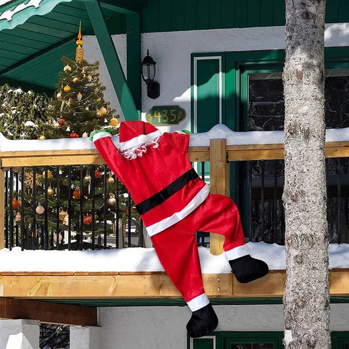 Eleganza natalizia | Decorazione di Babbo Natale da appendere per interni natalizi 2