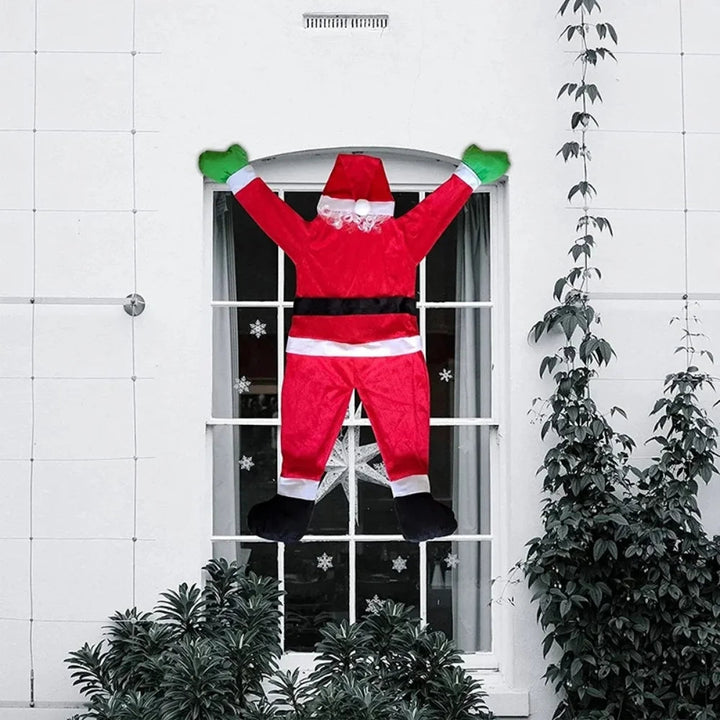 Eleganza natalizia | Decorazione di Babbo Natale da appendere per interni natalizi 3