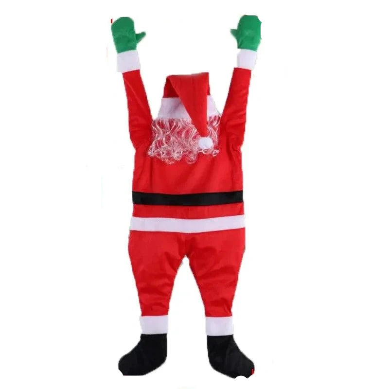 Eleganza natalizia | Decorazione di Babbo Natale da appendere per interni natalizi 8
