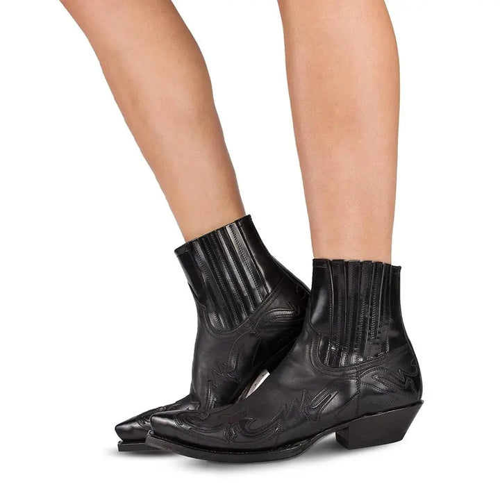 Stivali Cowboy Donna in Pelle Stile Western - Vesarelli