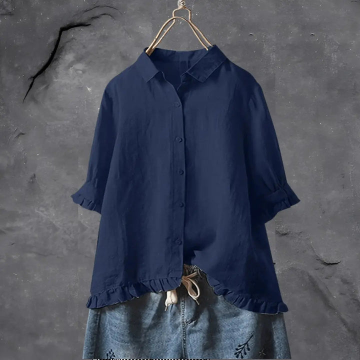 Camicia Uomo Cotone Manica Lunga Classica - Vesarelli