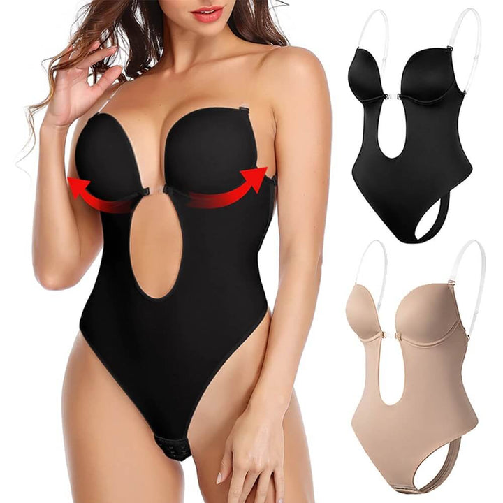 Reggiseno Modellante Donna Senza Schienale Sostegno Invisibile - Vesarelli