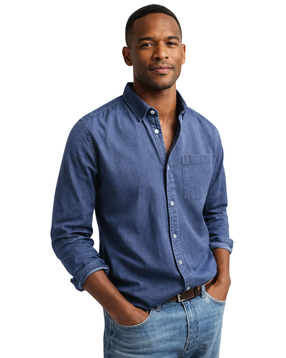 Elias | Elegante Camicia da Uomo in Tessuto Premium – Comoda e Versatile per Ogni Occasione 1