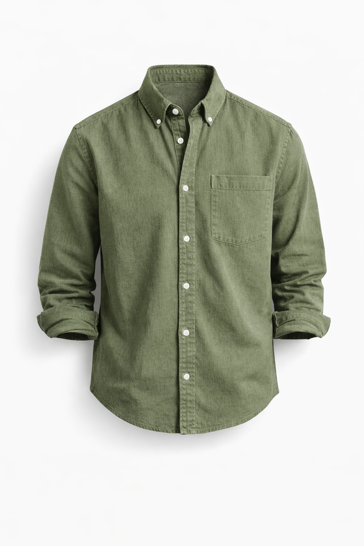 Elias | Elegante Camicia da Uomo in Tessuto Premium – Comoda e Versatile per Ogni Occasione 4