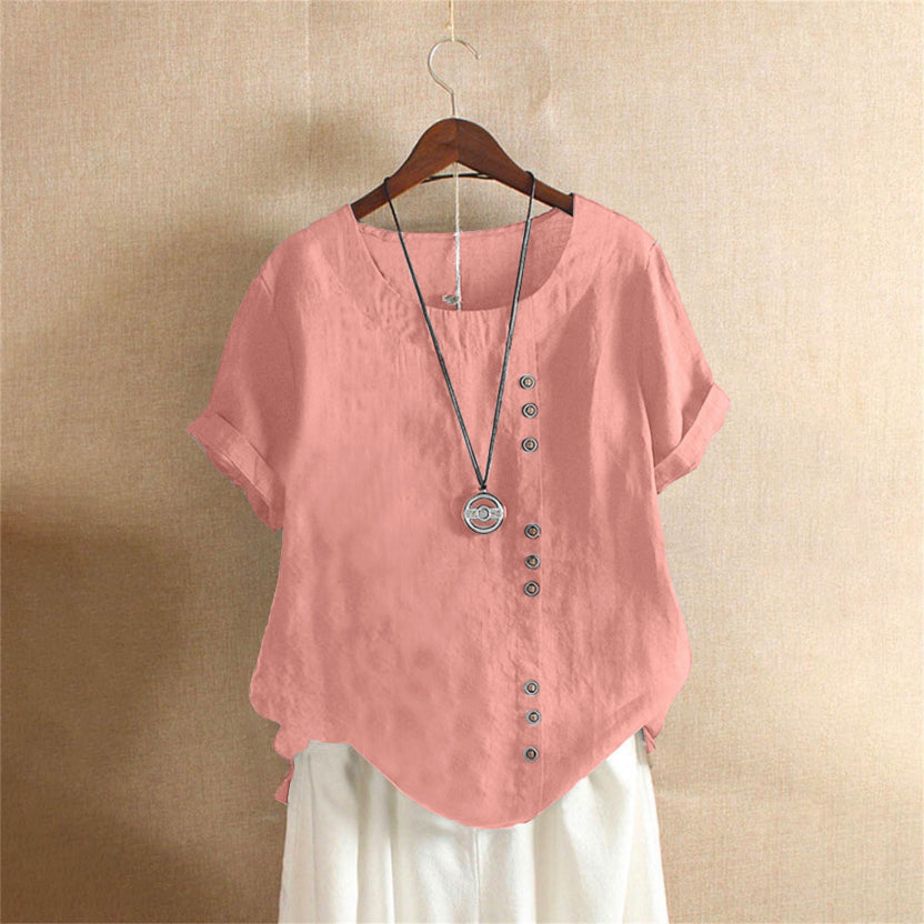 Blusa Donna Elegante Tessuto Leggero Vestibilità Classica - Vesarelli
