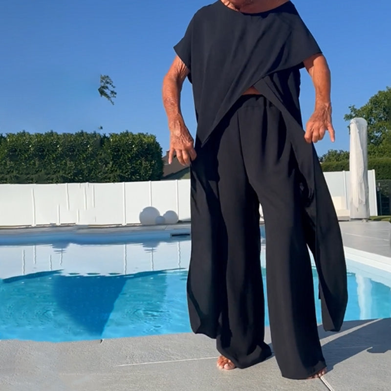 Elina | Completo da Donna Elegante e Confortevole per l'Estate - Tailleur Donna Elegante in Tessuto Traspirante 6