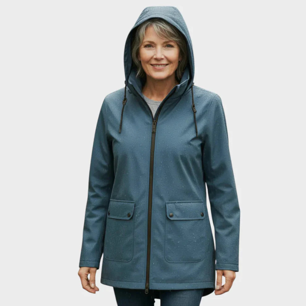 Impermeabile Donna Leggero Moderno Vestibilità Regolare - Vesarelli