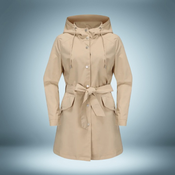 Trench Donna Impermeabile Elegante Vestibilità Classica - Vesarelli