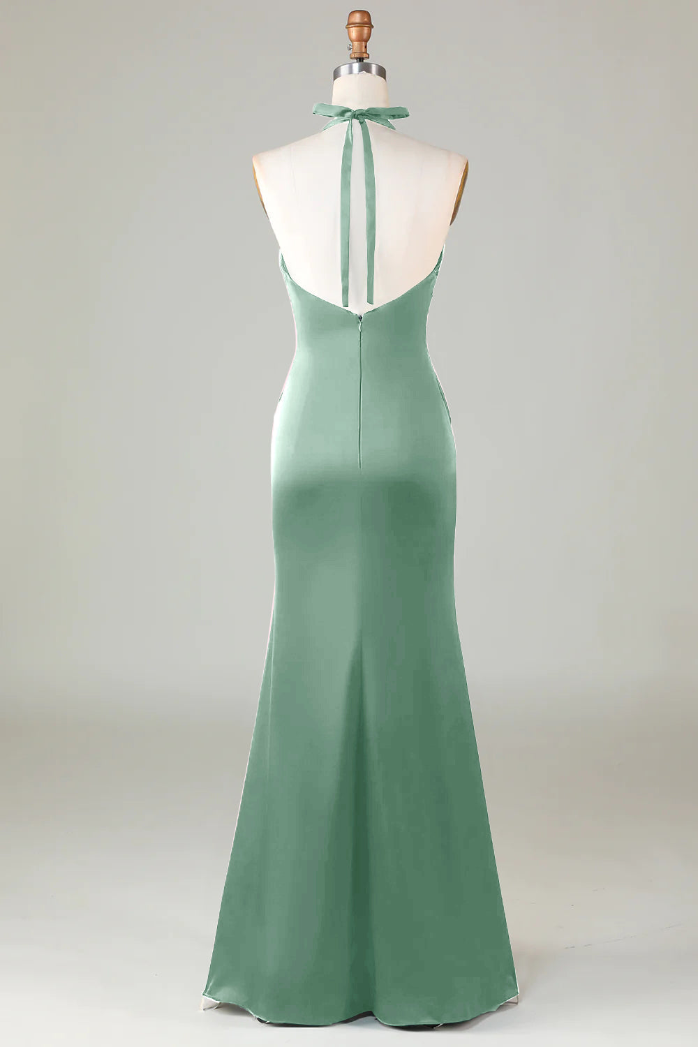 Abito Cerimonia Donna Elegante Scollo Classico