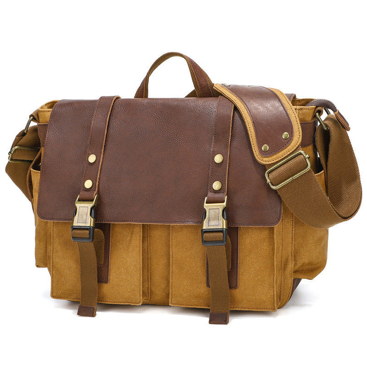 Borsa a Tracolla Donna in Pelle di Vacchetta Classica - Vesarelli