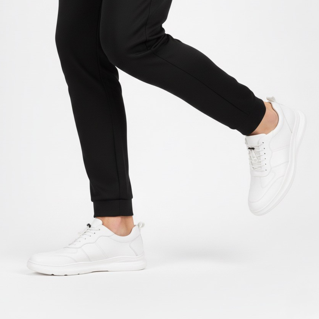 Sneakers Uomo Ergonomiche con Rialzo Stile Essenziale