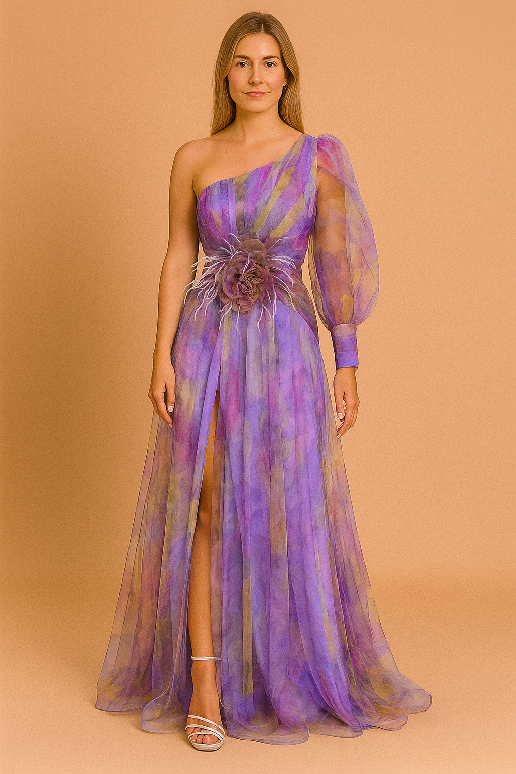 Abito Elegante Donna Spalle Scoperte - Vesarelli