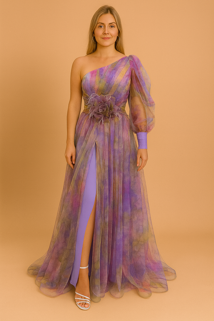 FIONA | Elegante abito con spalle scoperte 6