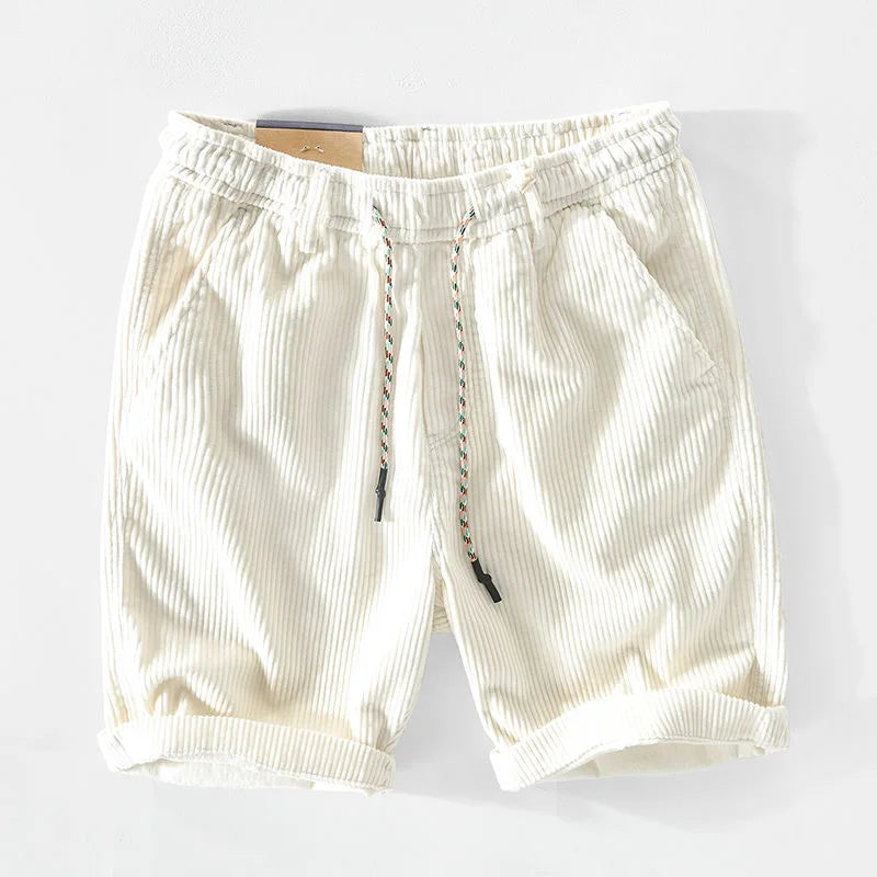 Pantaloncini Uomo in Velluto a Coste Stile Vintage - Vesarelli