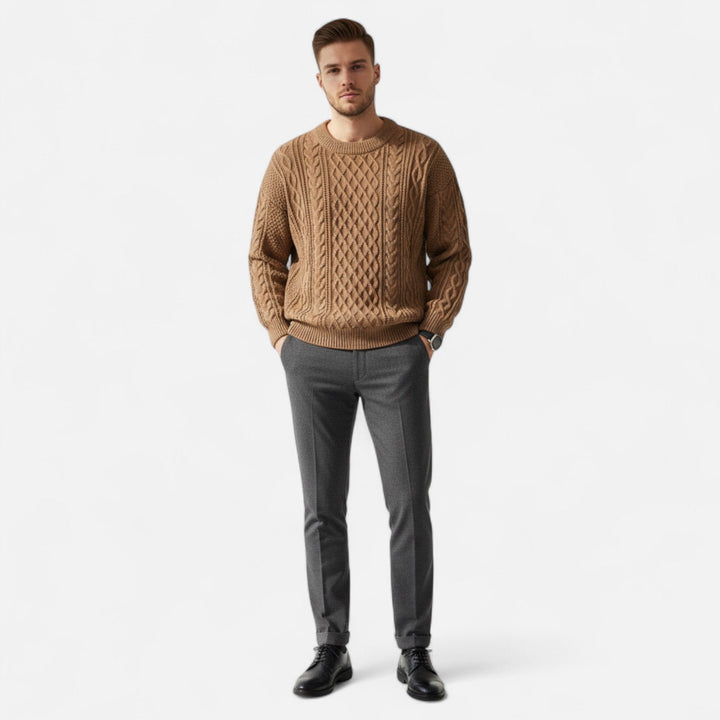 Fabiano | Maglione Uomo – Elegante, Confortevole & Versatile in Lana Premium 1