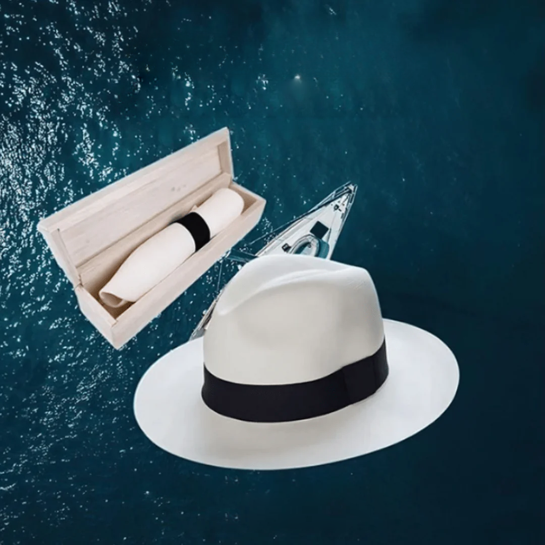 Cappello Panama Uomo Artigianale Elegante - Vesarelli