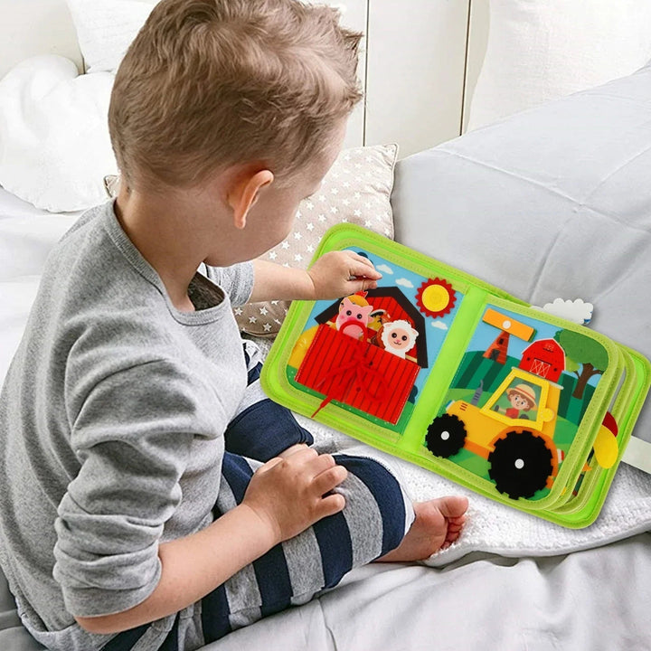 Libro Interattivo Bambini Animali Fattoria Apprendimento Divertente - Vesarelli