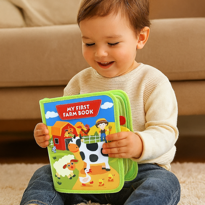 FarmVista | Libro interattivo per bambini sugli animali della fattoria e sull'apprendimento divertente 1