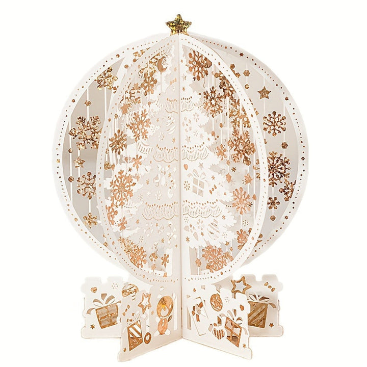 FestivaTree | Biglietto di auguri pop-up 3D con albero di Natale 2