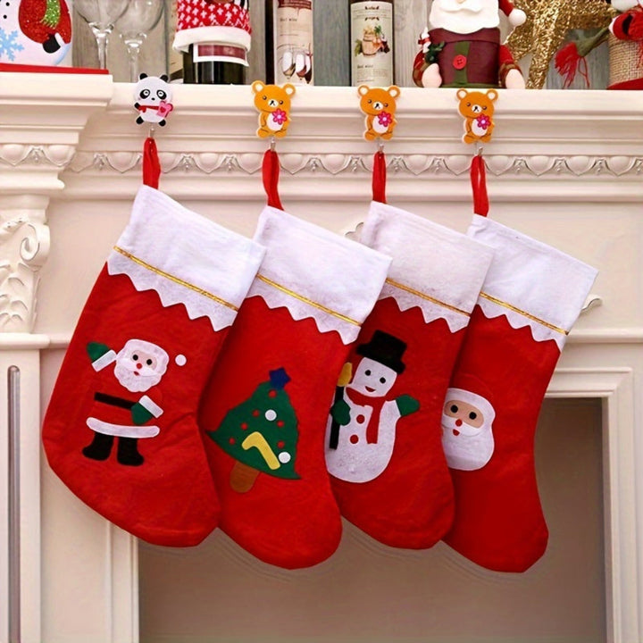 Porta Calze Natale Indipendente per Esposizione Camino - Vesarelli