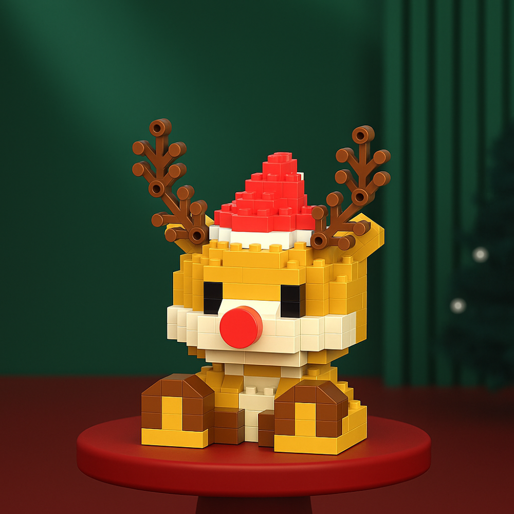 FestiveBlocks | Set di giocattoli da costruzione creativi per il divertimento delle vacanze in famiglia 9