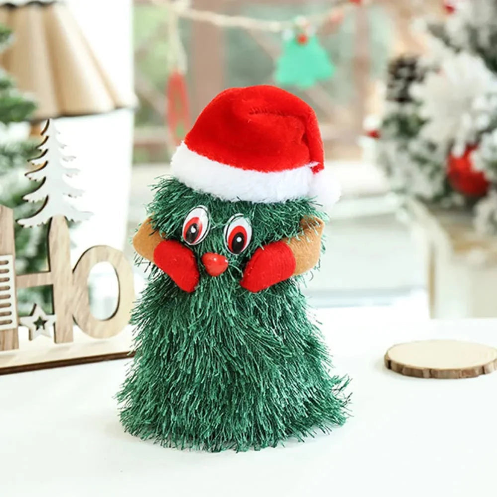 FestivePlush | Giocattolo musicale animato a forma di albero di Natale per decorazioni natalizie 2