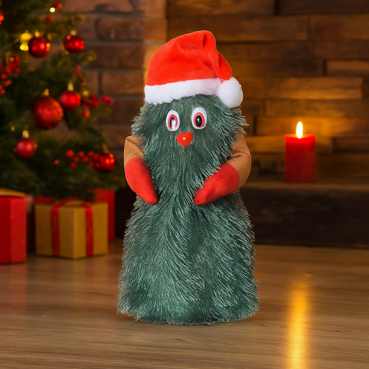 FestivePlush | Giocattolo musicale animato a forma di albero di Natale per decorazioni natalizie 3