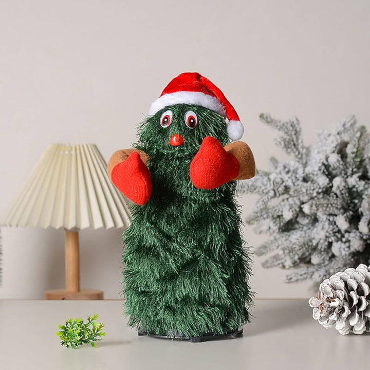 FestivePlush | Giocattolo musicale animato a forma di albero di Natale per decorazioni natalizie 4