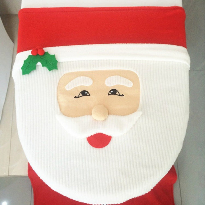 FestiveSanta | Tappetino da bagno a forma di Babbo Natale per le case natalizie 2
