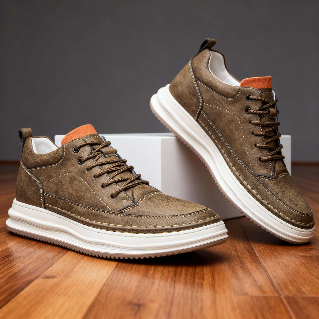 Sneaker Uomo in Pelle Stile Urbano - Vesarelli