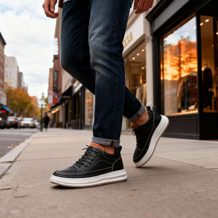 Filippo | Elegante e Confortevole Sneaker Uomo in Pelle di Alta Qualità 6