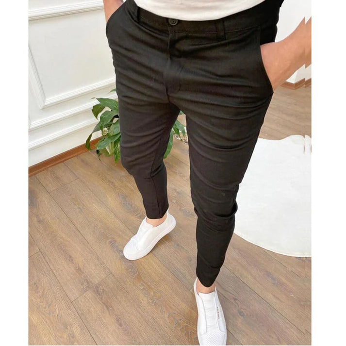 Pantaloni Uomo Casual Classici Vestibilità Regolare - Vesarelli