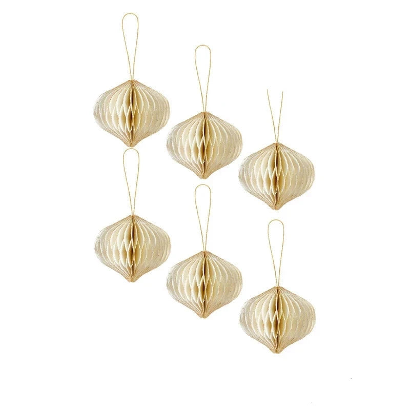 Fiore di miele | Decorazione di lusso con palline di carta per eventi festivi 4