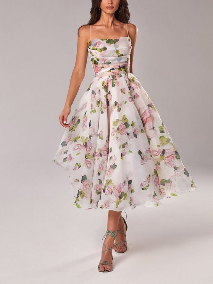 Abito Midi Donna in Raso Elegante Comodo - Vesarelli