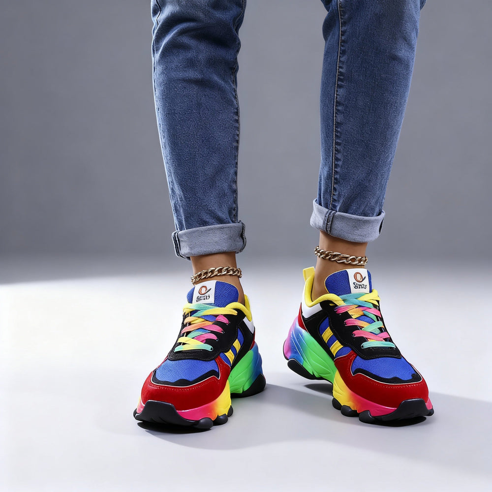 Flora | Sneakers Donna Ultraleggere e Colorate per Comfort Quotidiano 1