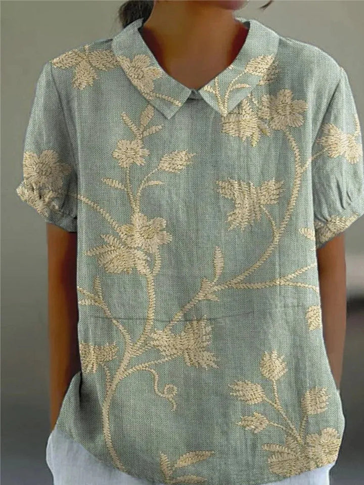 T-shirt Donna Estiva Fantasia Floreale Regular Fit