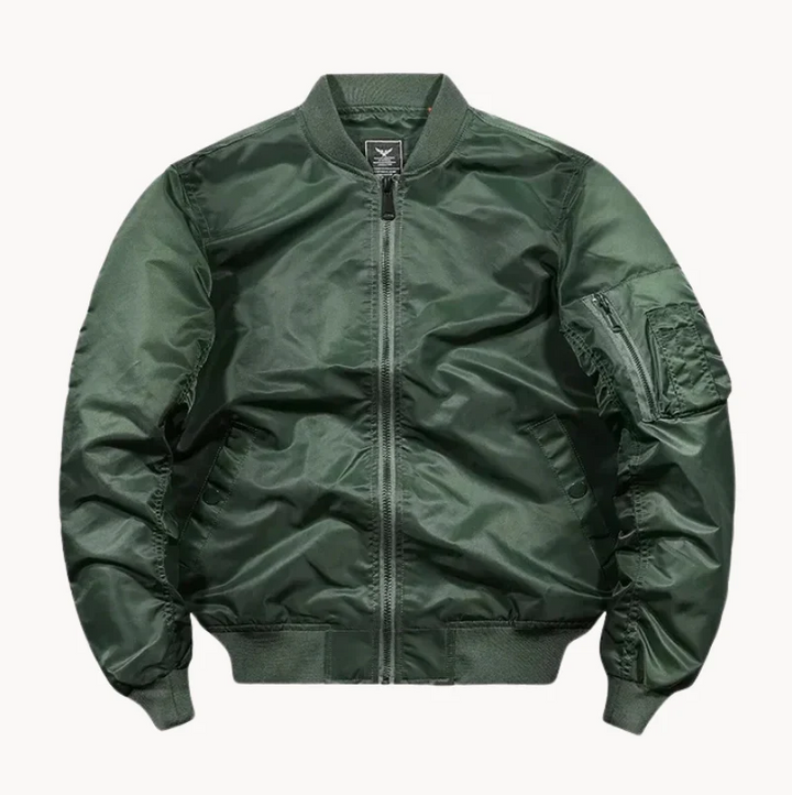 Bomber Uomo in Tessuto Elegante Taglio Classico - Vesarelli