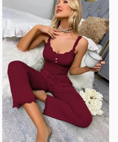 Tuta Estiva Donna in Pizzo Vestibilità Comoda Chic - Vesarelli