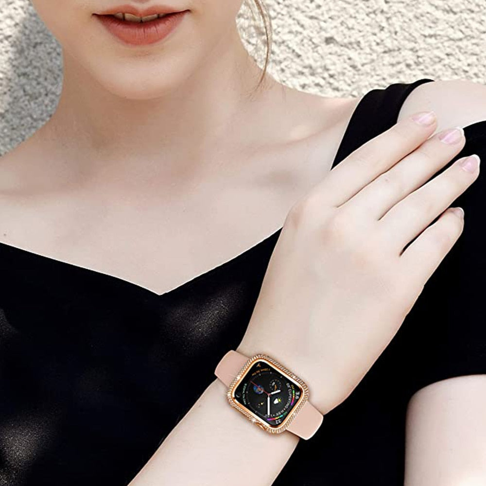 Accessorio Gancio Diamantato per Apple Watch Unisex - Vesarelli