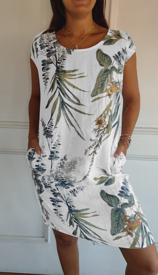 Abito Estivo Donna Tessuto Leggero Vestibilità Casual - Vesarelli